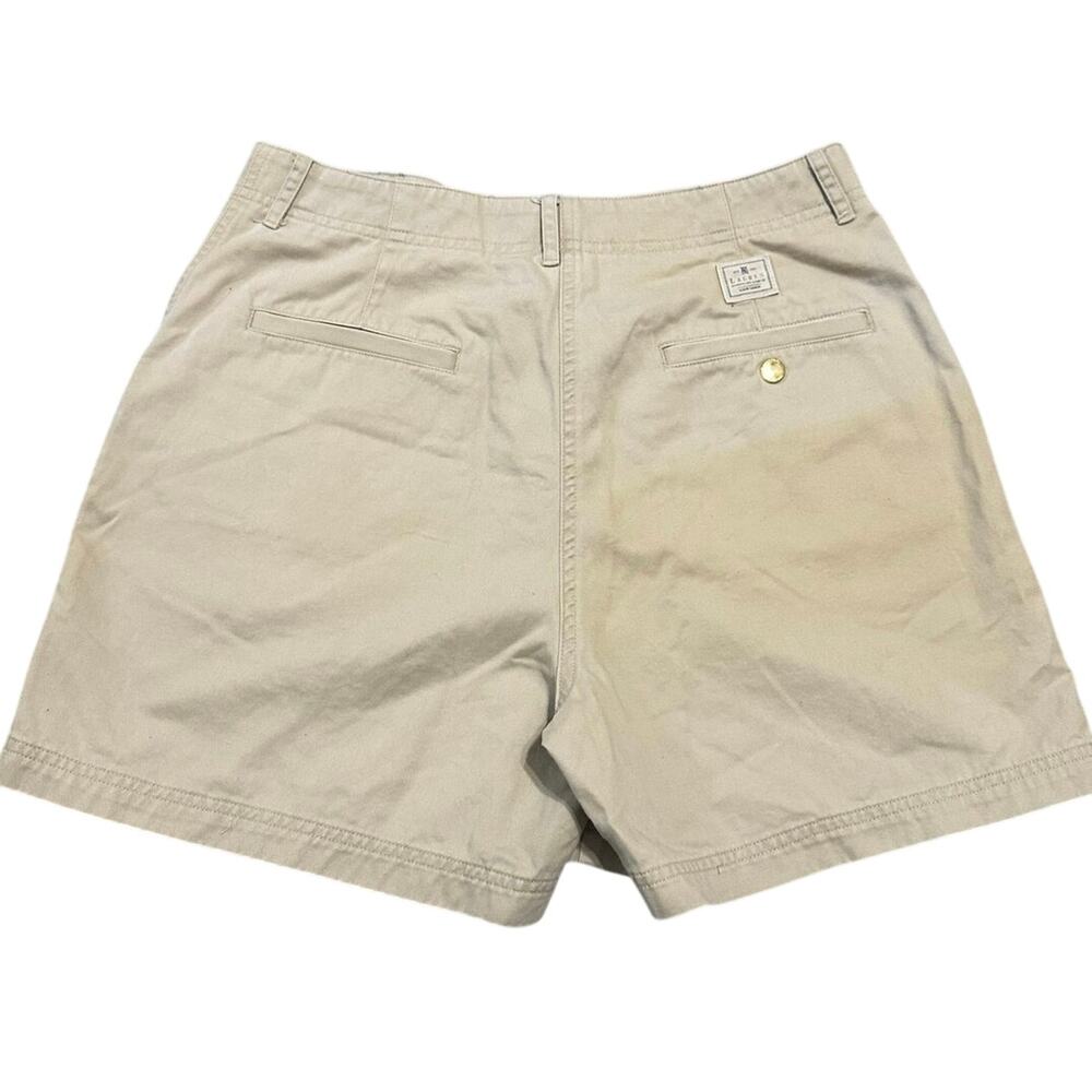 Lauren Ralph Lauren Womens Chino Khaki Shorts Size 10 100% Cotton - Picture 2 of 9